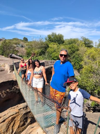 Pasarela Cueva de los Pajaritos.